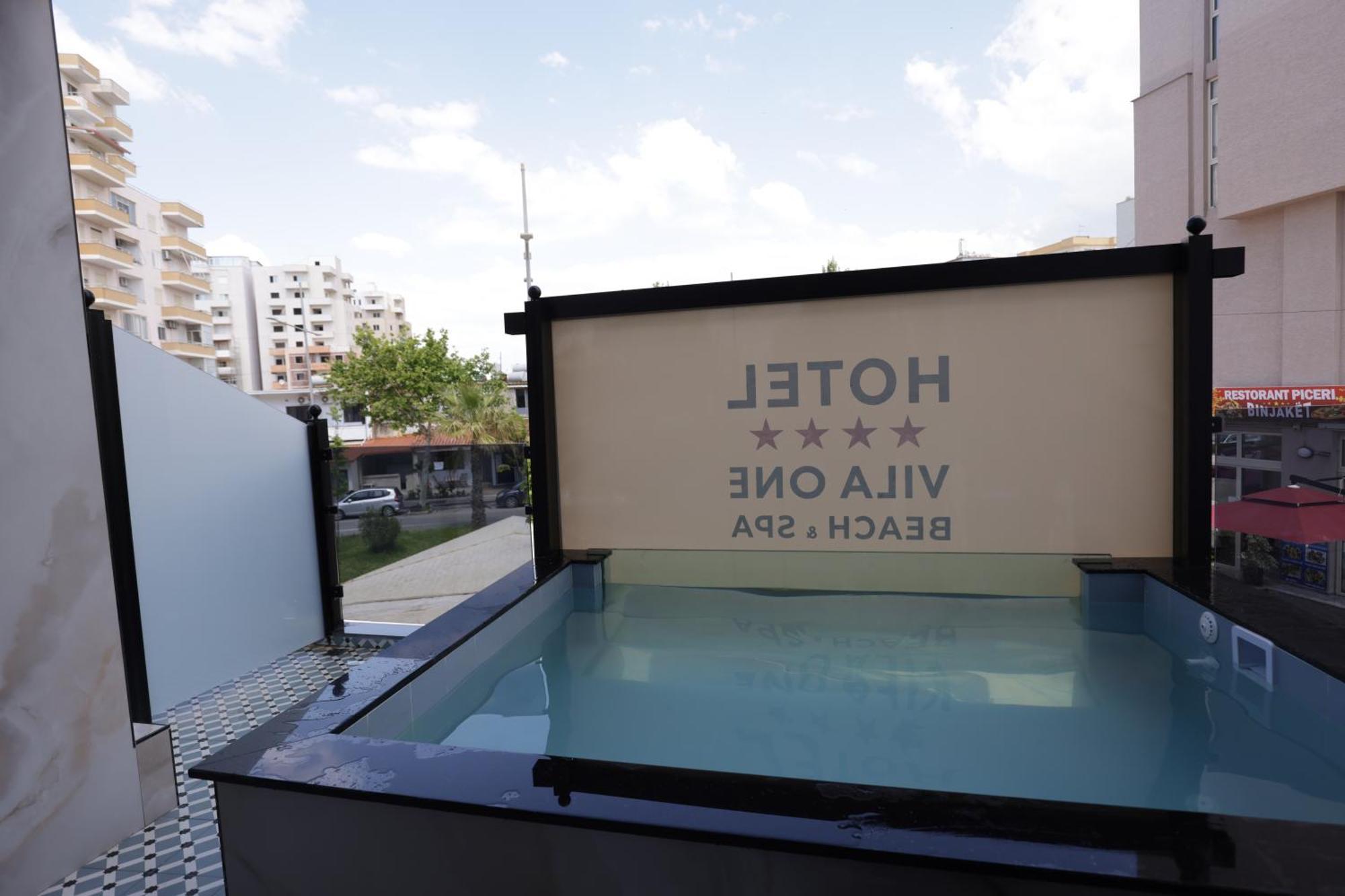 Vila One Beach Hotel Durres Exterior photo